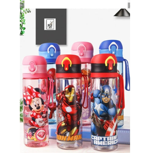 Captain America Water Bottle (Red)