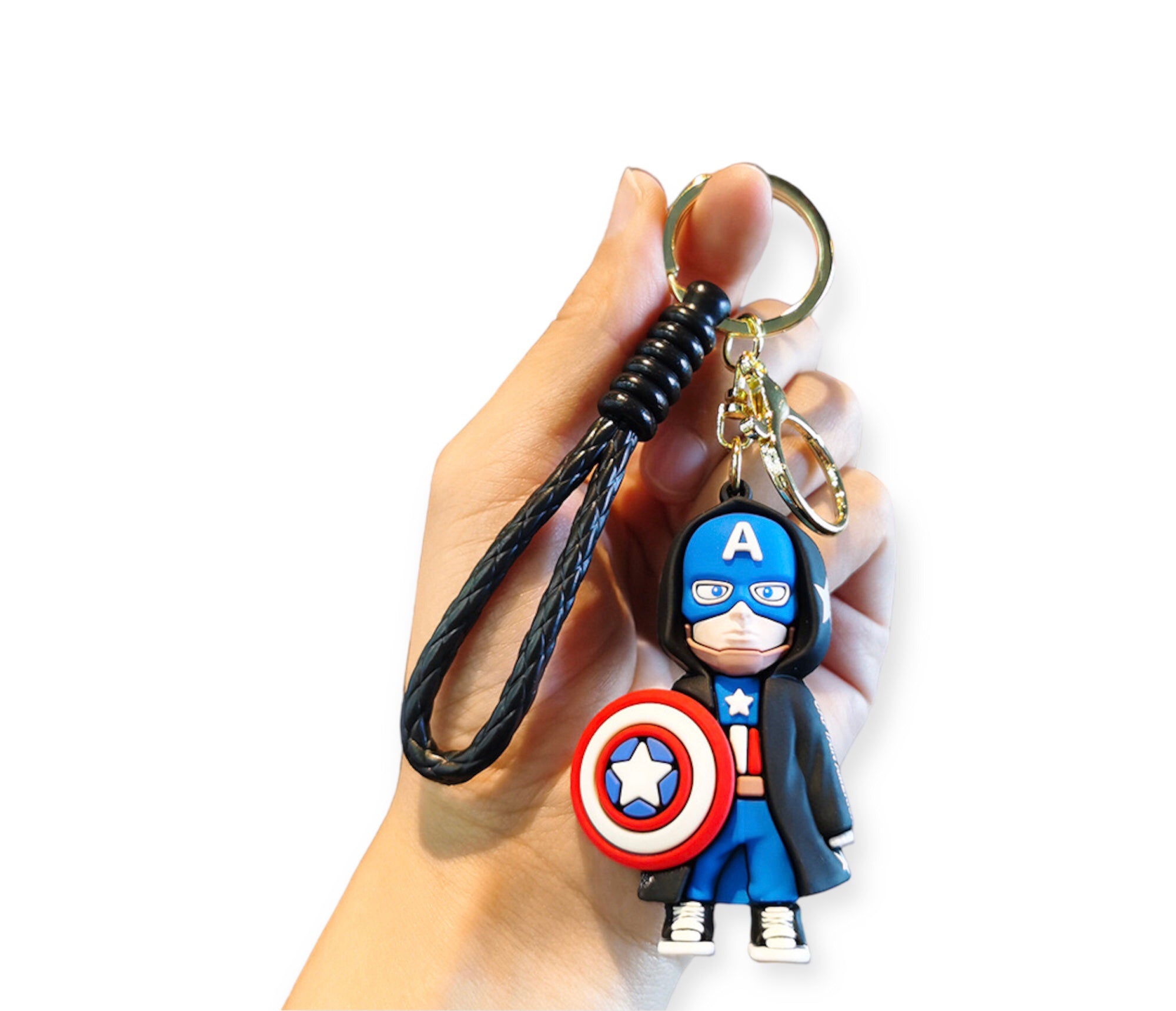 Captain America Kids Keychain