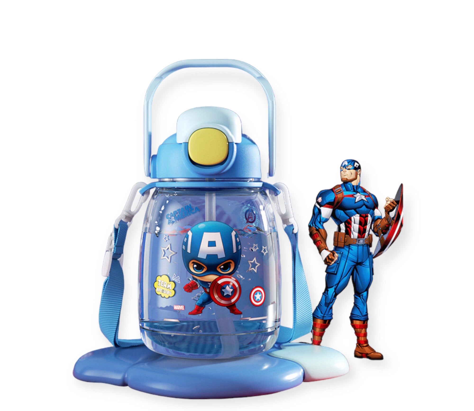 Captain America water cups