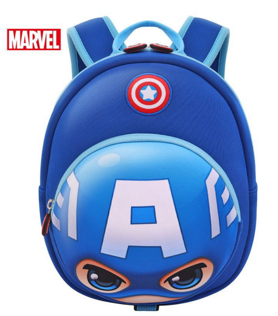 Captain America Blue Kids Backpack