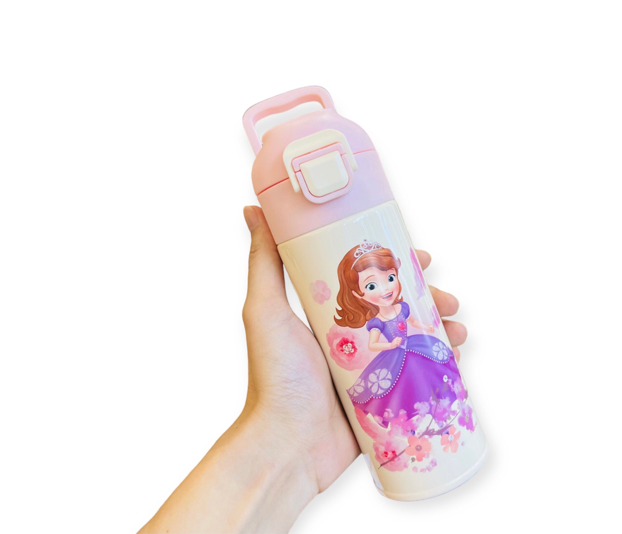 Thermal Princess water bottles for kids